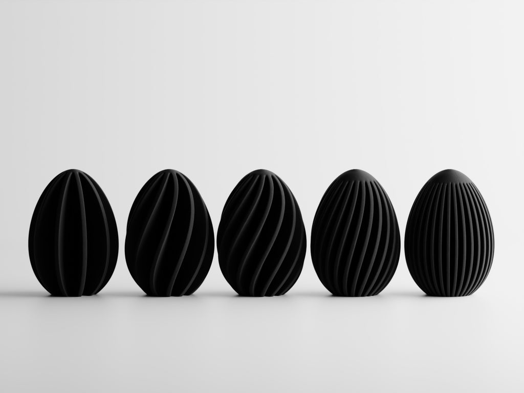 Aurelline Decorative Eggs Set of 5 | Modern Tabletop Decor