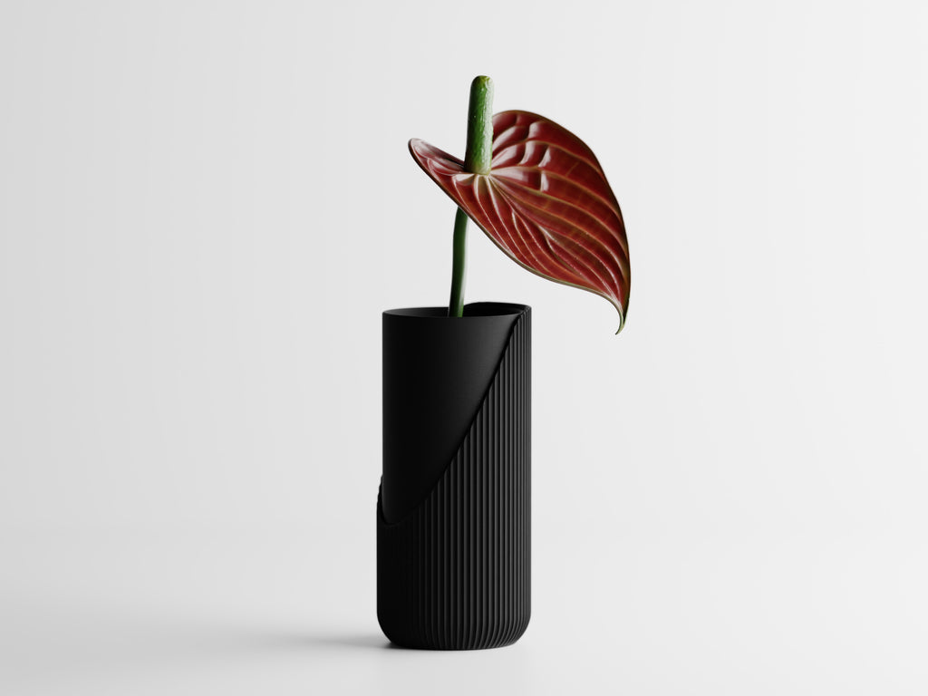 Encastra Two-Tone Vase | Modern Decorative Vase