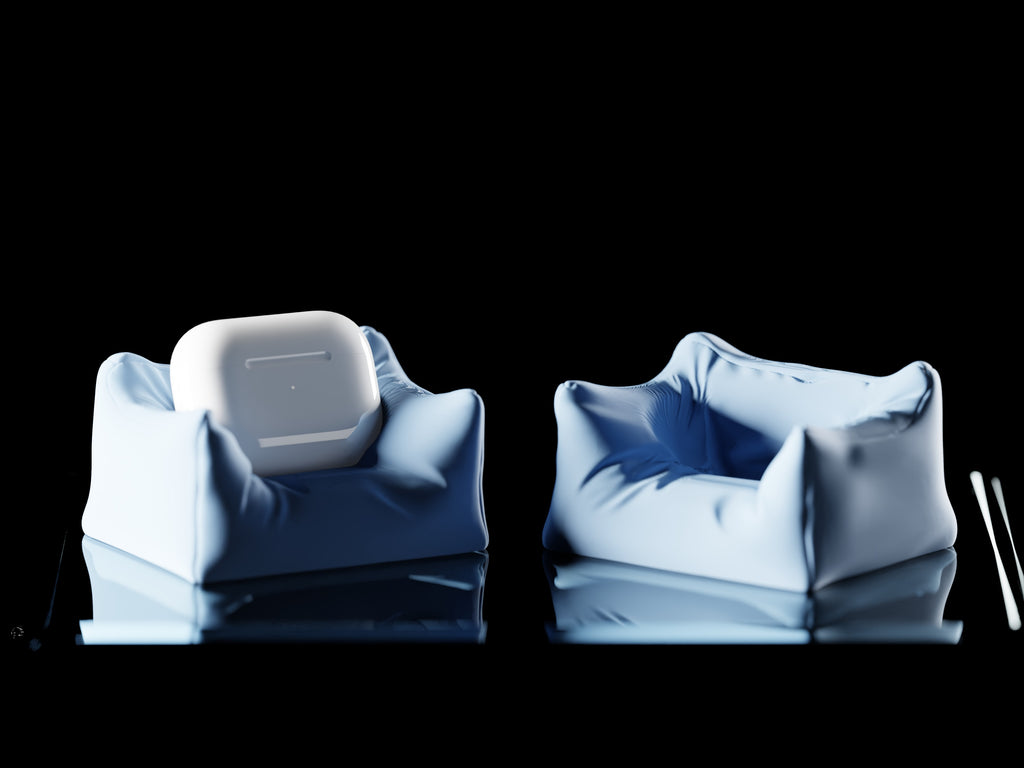 Cushion Cradle for AirPods | Modern AirPods Holder Stand