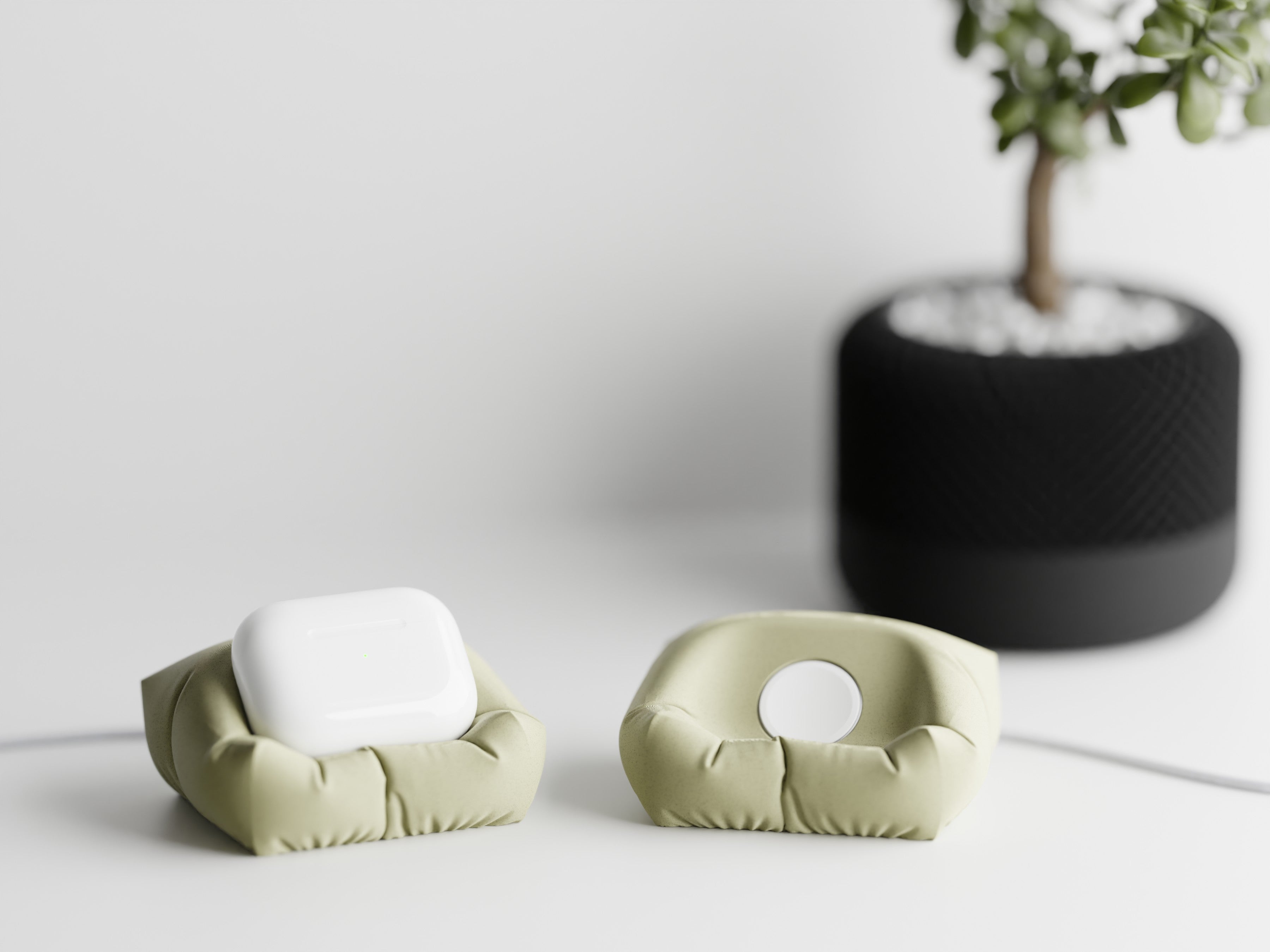 AirPod Pillow MagSafe Charging Stand | AirPods Desk Charger Holder