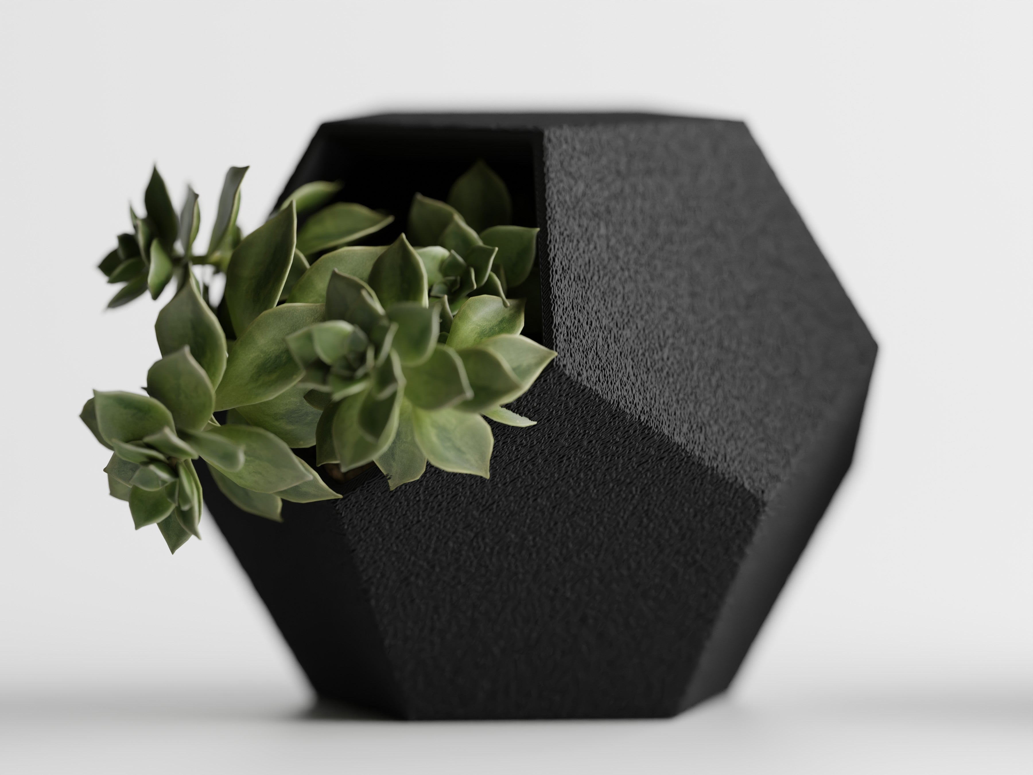Gio Trio Geometric Planter Set | Modern Indoor Planters