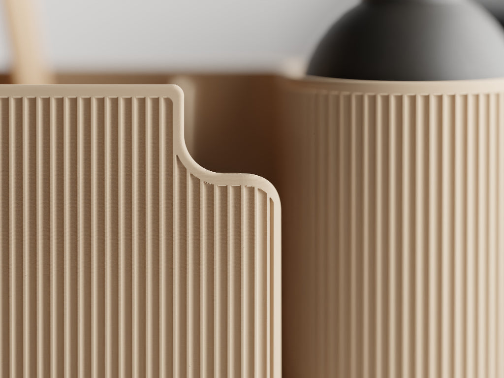 Duova Bathroom Organizer Set | Toothbrush Holder Set
