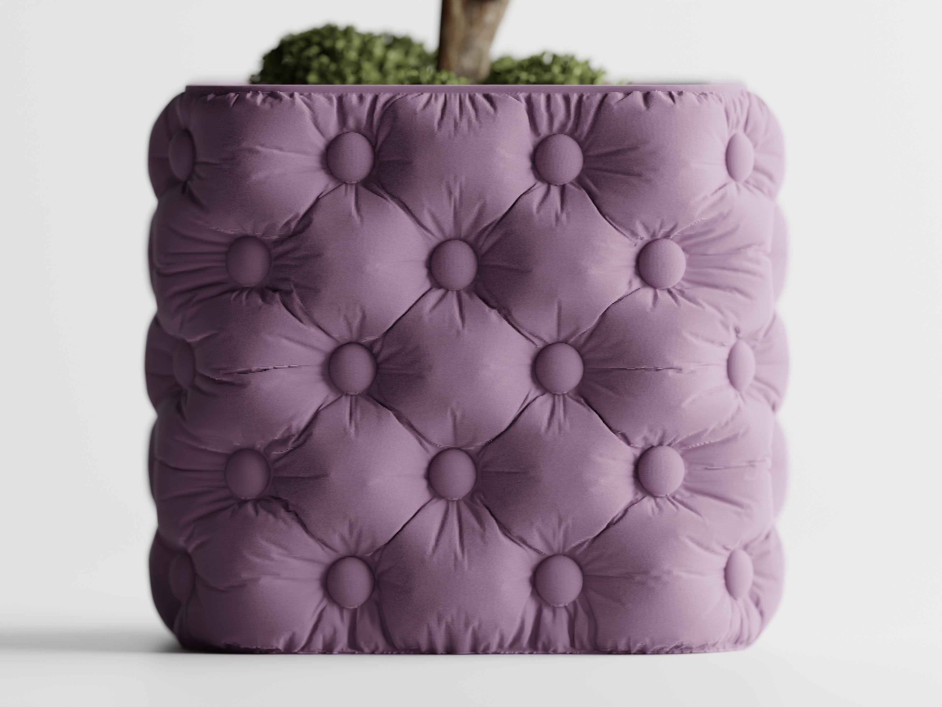 Chesterra Tufted Planter | Luxury-Inspired 3D Printed Planter