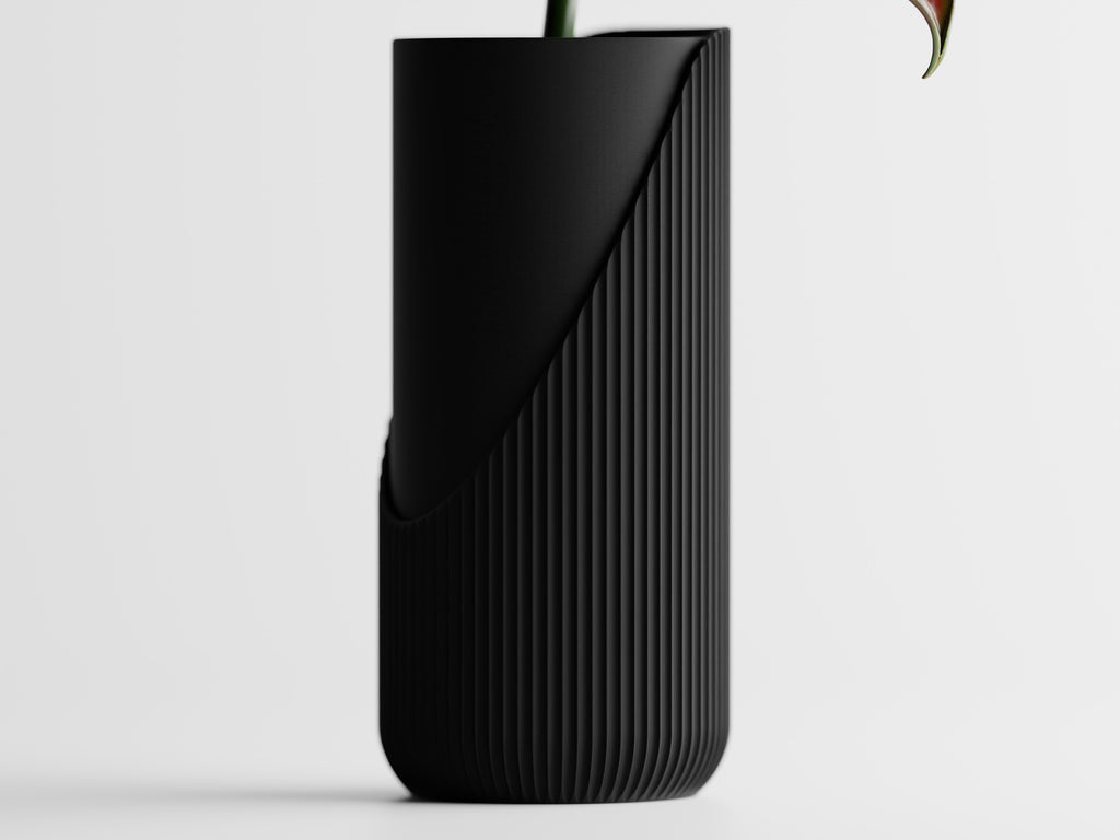 Encastra Two-Tone Vase | Modern Decorative Vase