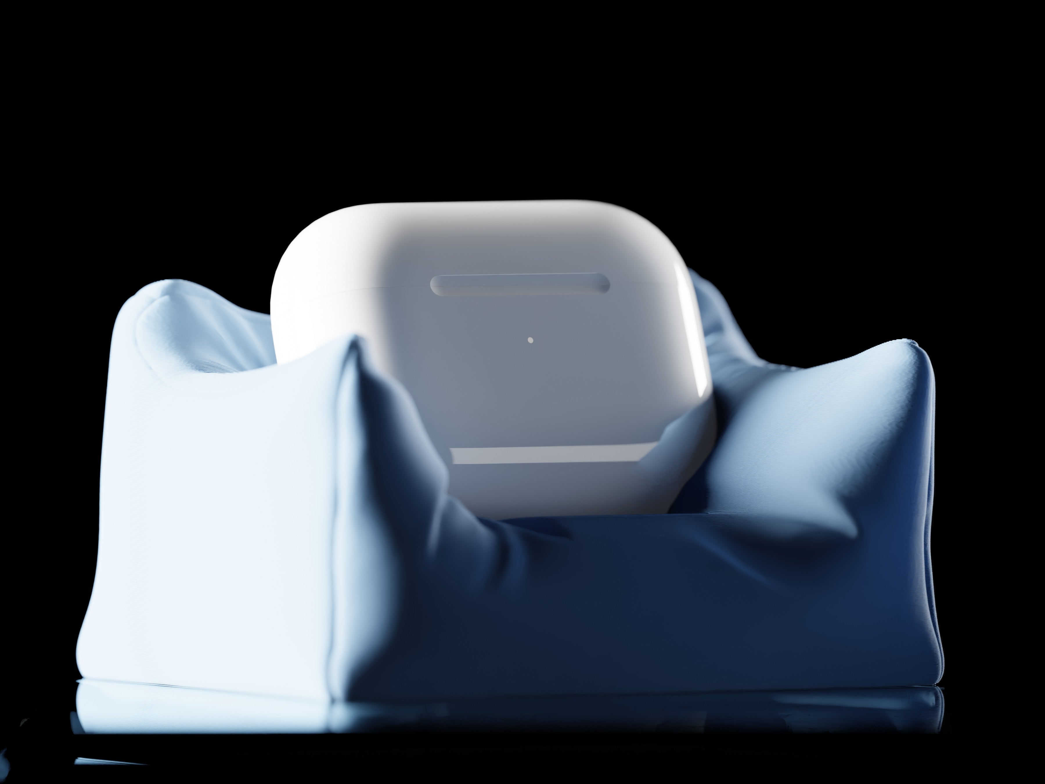Cushion Cradle for AirPods | Modern AirPods Holder Stand