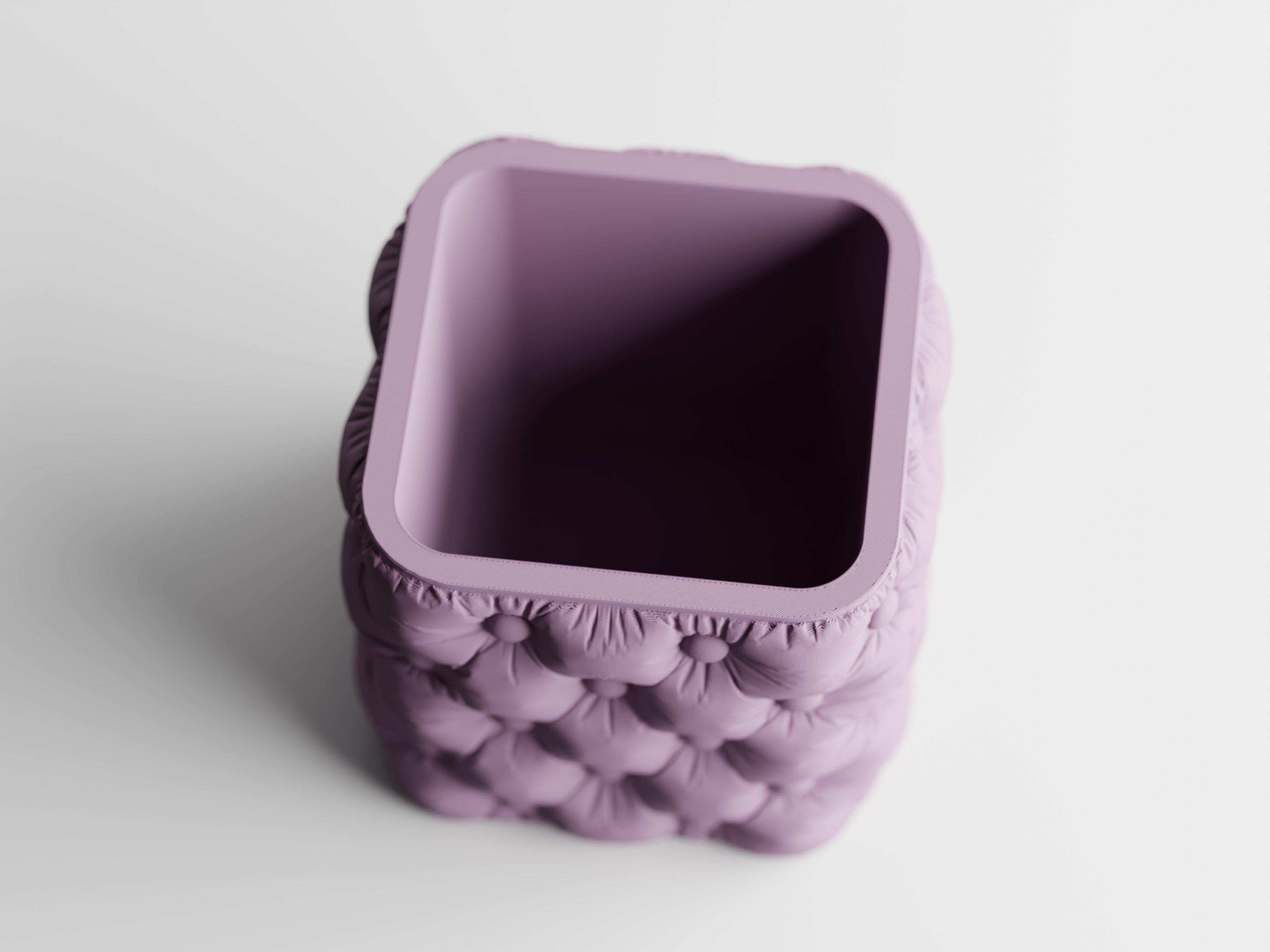 Chesterra Tufted Planter | Luxury-Inspired 3D Printed Planter