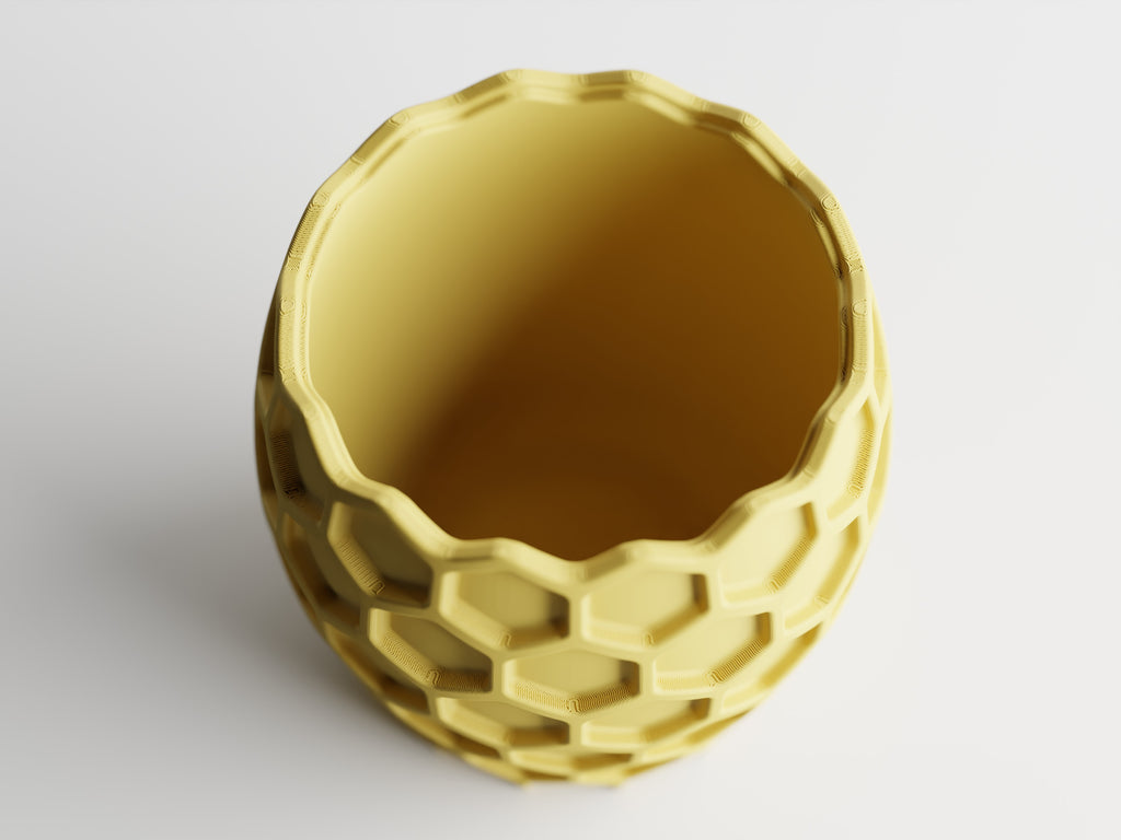 Beehavia Honeycomb Planter | 3D Printed Indoor Planter