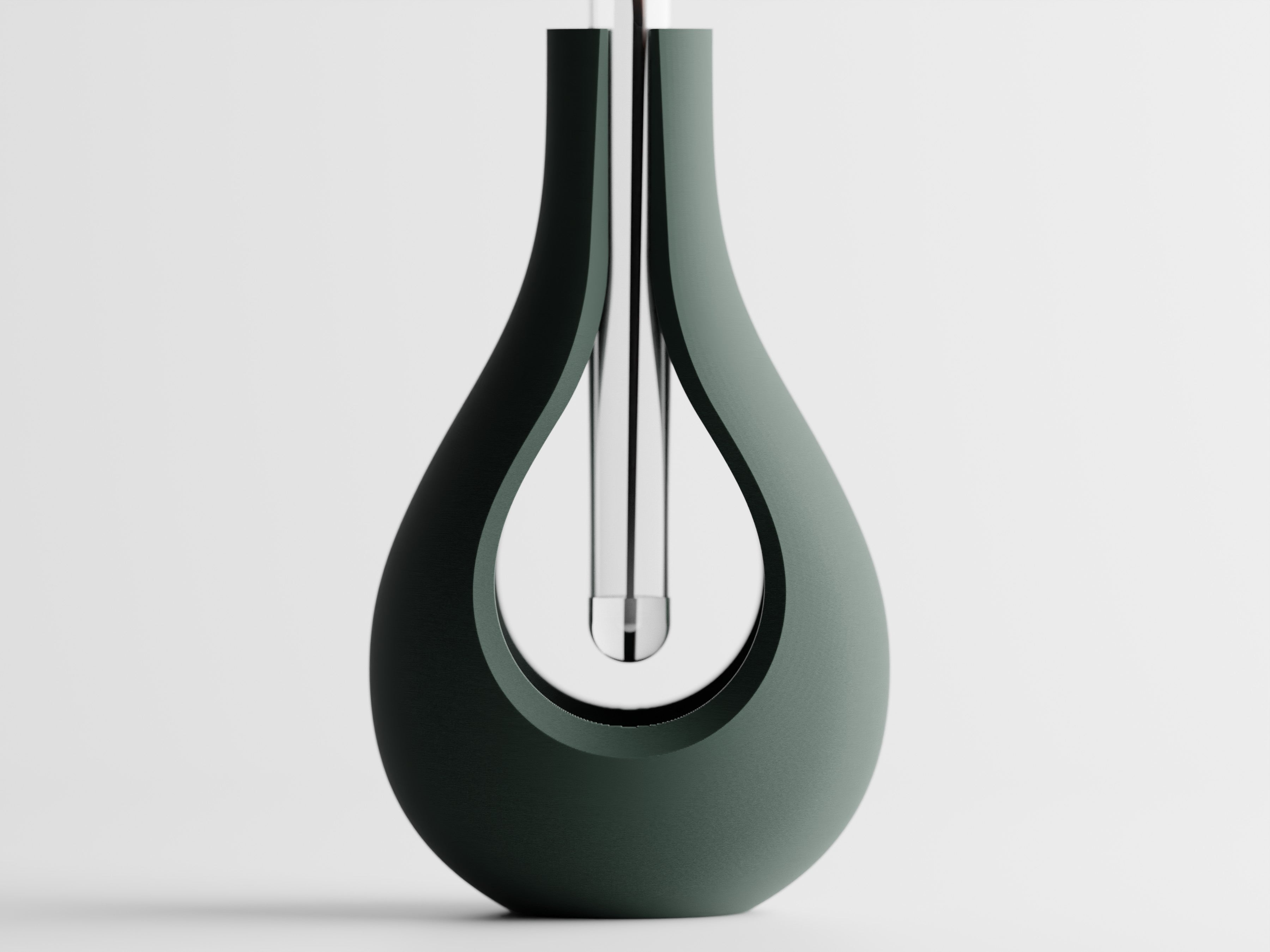 Elysiar Modern Tube Vase | Decorative Vase for Cuttings