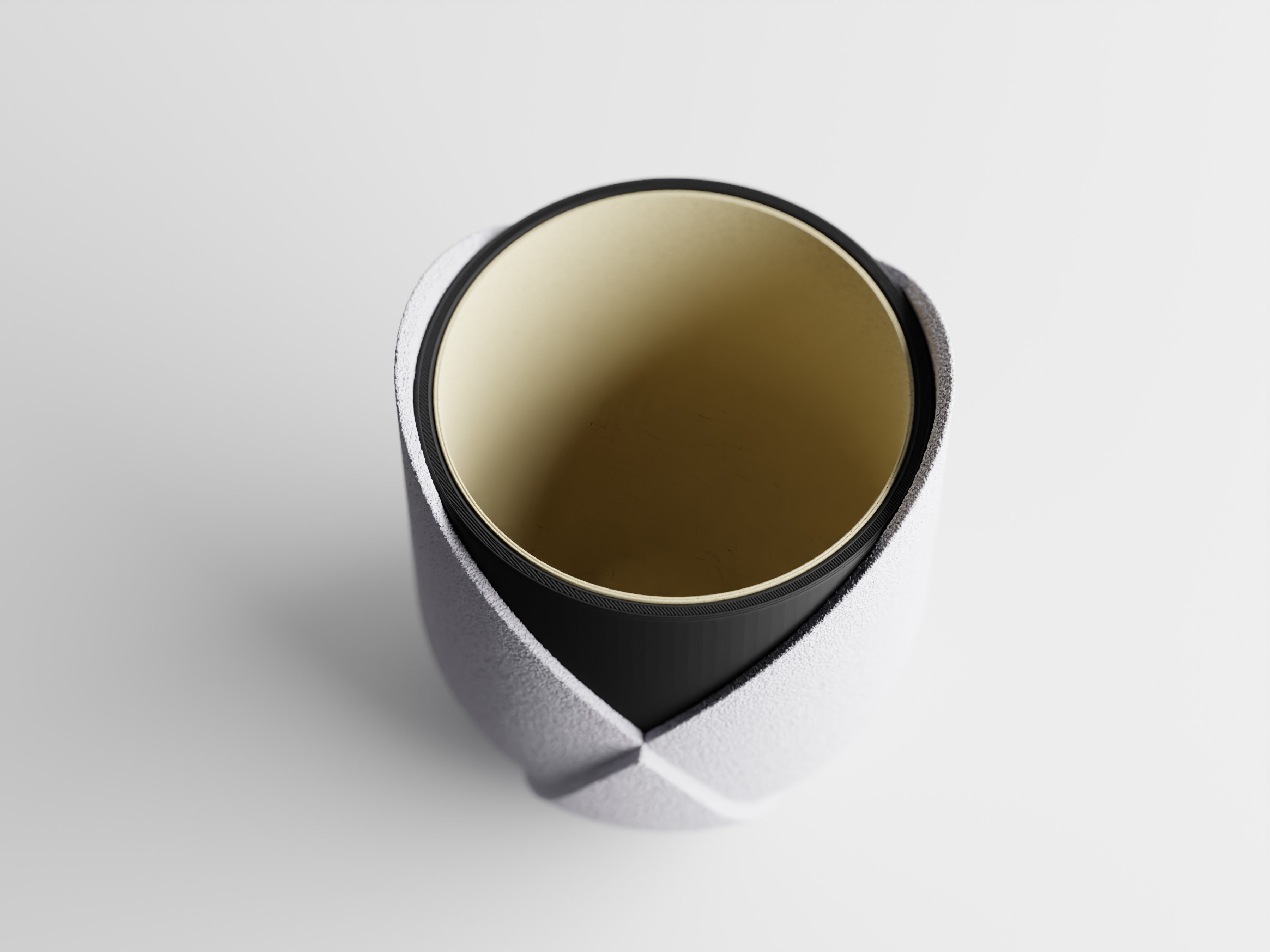 Elyndra Two-Tone Planter Pot | Modern Indoor Planter